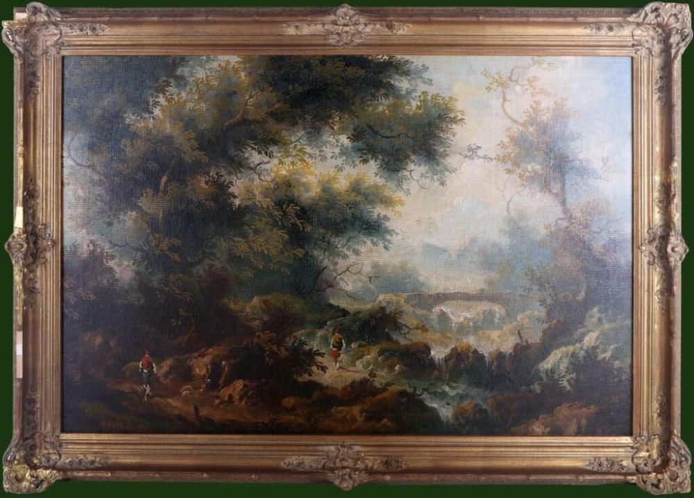 Lot 173335: JOHN DELLA ROCCA 29 X 41" ORIGINAL OIL PAINTING