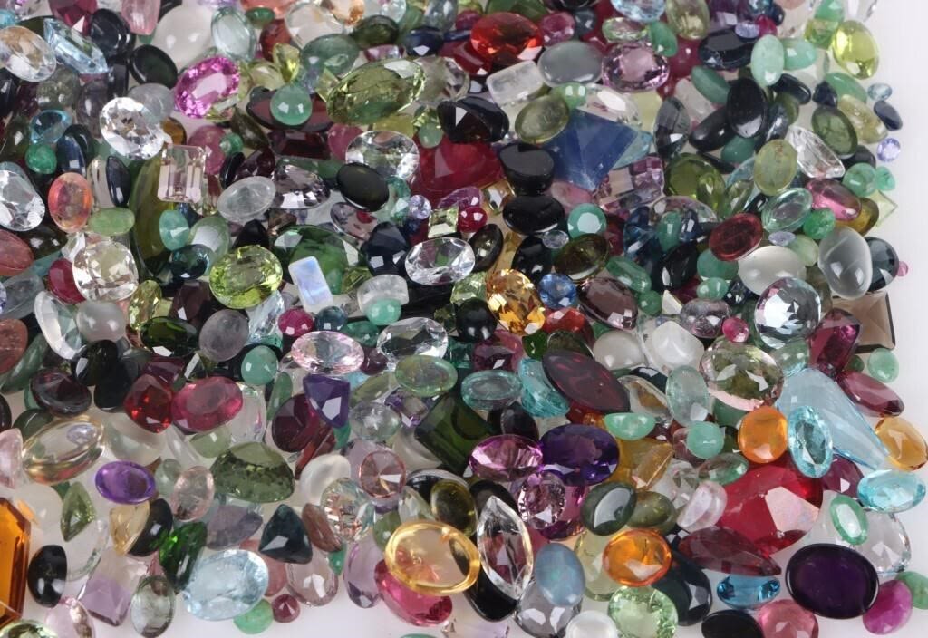 Lot 174145 518.0CTW LOOSE SEMIPRECIOUS ASSORTED GEMSTONES Florida