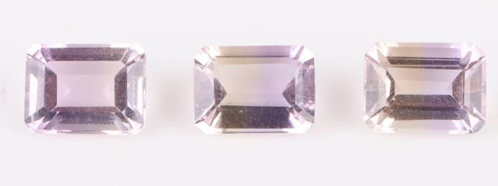 Lot 174169: 4.75CTW AMETRINE LOOSE GEMSTONES - LOT OF 3