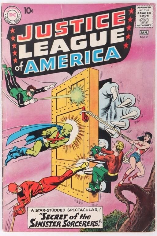 Lot 174304: JUSTICE LEAGUE OF AMERICA #2 (1960) DC COMIC BOOK