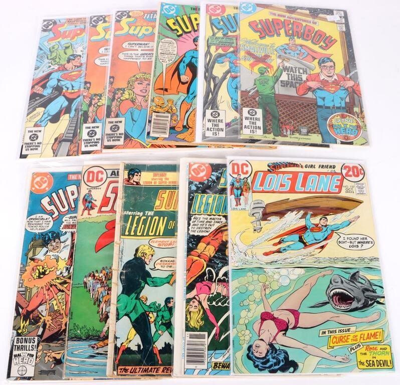 Lot 174305: DC SUPERMAN SERIES COLLECTIBLE COMIC BOOKS - (11)