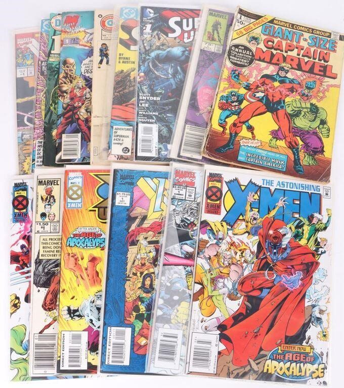 Lot 174318: 1ST ISSUE COLLECTION - SUPERMAN, X-MEN & MORE