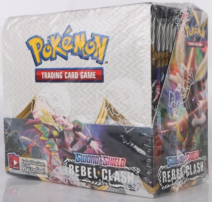 Lot 174329: POKEMON SWORD & SHIELD BOOSTER BOX SEALED