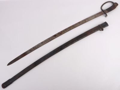 WWI PERSIAN RUSSIAN CAVALRY TROOPER SWORD SHASHKA. WWI Persian Russian Calvary Trooper Sword 