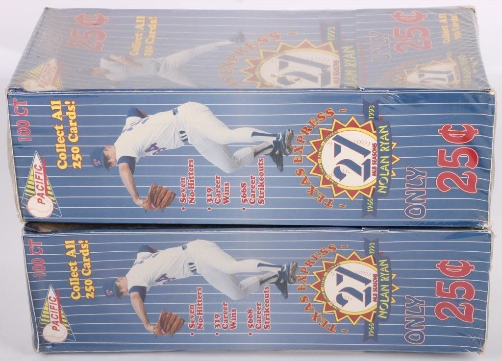 Lot 176317 1990’S BASEBALL TRADING CARDS SEALED BOXES 6 Florida