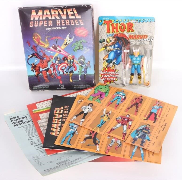 Lot 176375: VINTAGE MARVEL SUPERHERO COLLECTION - LOT OF 2