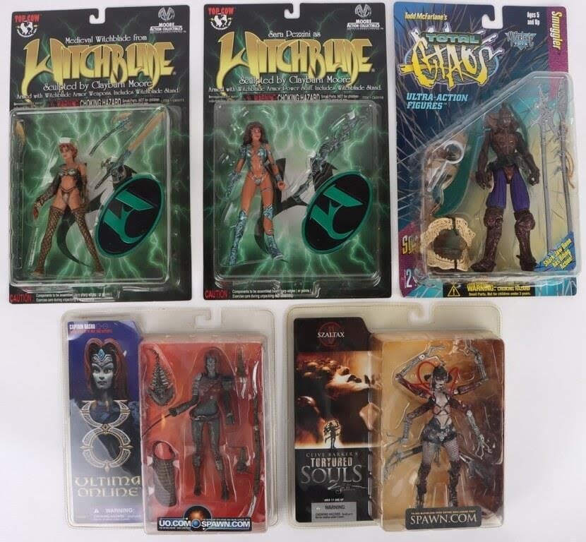 Lot 176389: MCFARLANE & TOP COW COLLECTIBLE ACTION FIGURES