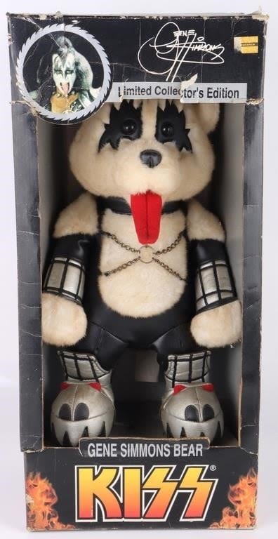 Lot 176390: RARE GENE SIMMONS KISS LTD COLLECTORS EDITION BEAR