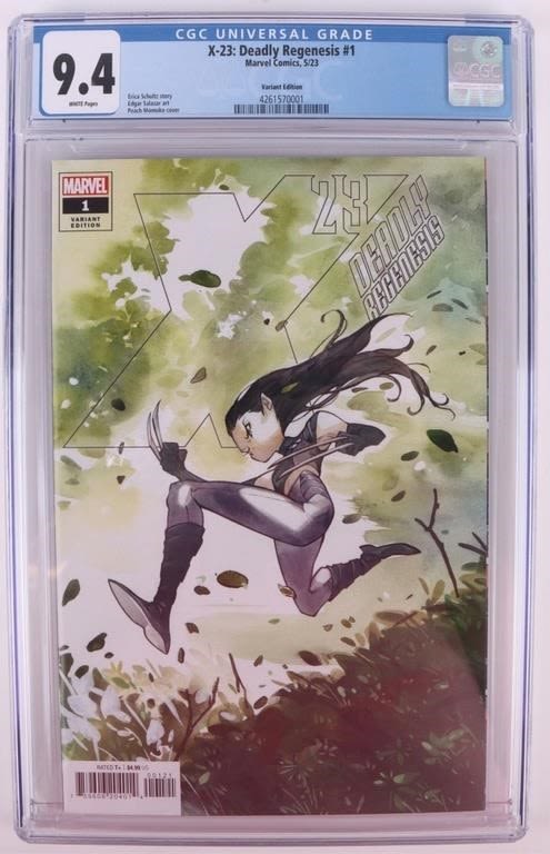 Lot 177170: X-23: DEADLY REGENESIS #1 VARIANT EDITION CGC 9.4