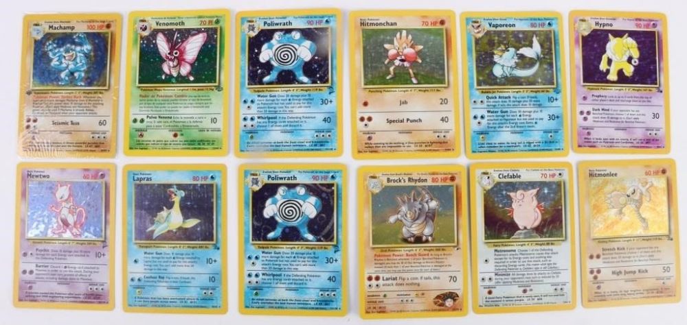 Lot 177188: POKEMON COLLECTIBLE HOLO RARE MIXED SET CARDS
