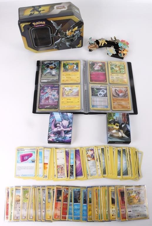 Lot 177195: POKEMON MIXED SET COLLECTIBLE CARDS & MORE