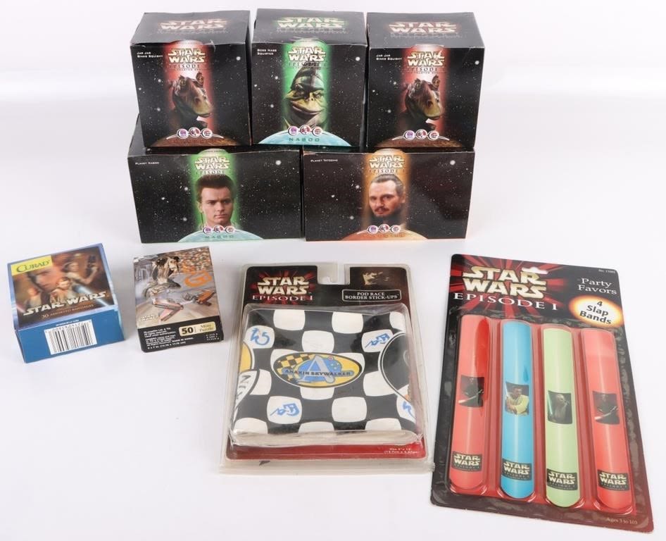 Lot 177213: VINATGE STAR WARS COLLECTIBLE KFC TOYS & MORE