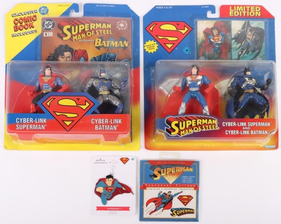 Lot 177218: DC COMICS COLLECTIBLES - LOT OF 4 - NEW IN BOX