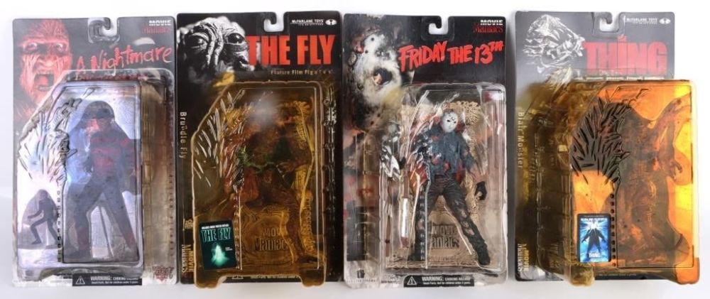 Lot 177228: MCFARLANE TOYS MOVIE MANIACS FIGURES - LOT OF 4