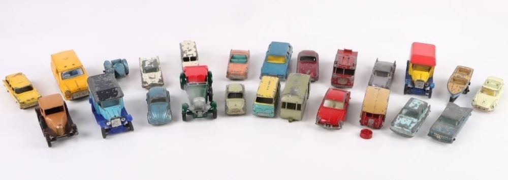 Lot 177232: VINTAGE LESNEY MATCHBOX CARS & VEHICLES
