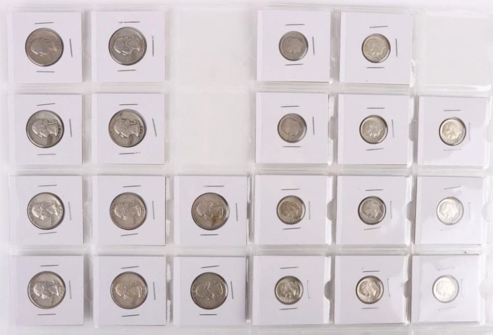 Lot 177315: 90% SILVER COLLECTIBLE QUARTERS & DIMES - (21)