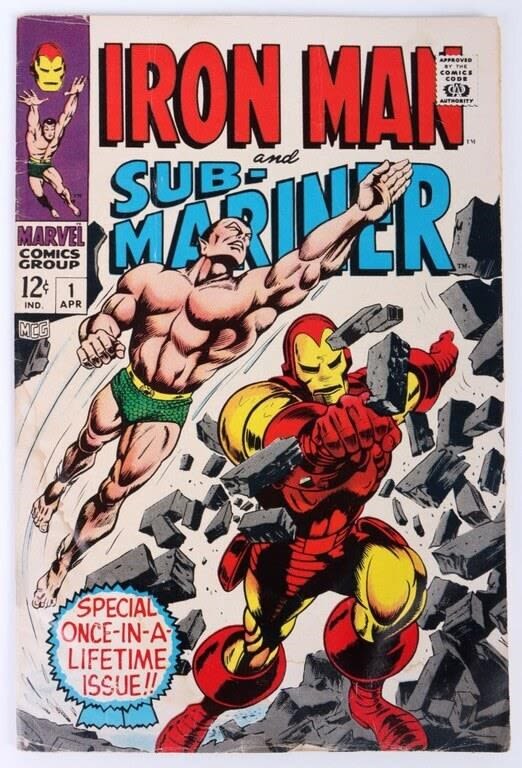 Lot 178191: IRON MAN & SUB MARINER #1 COMIC BOOK