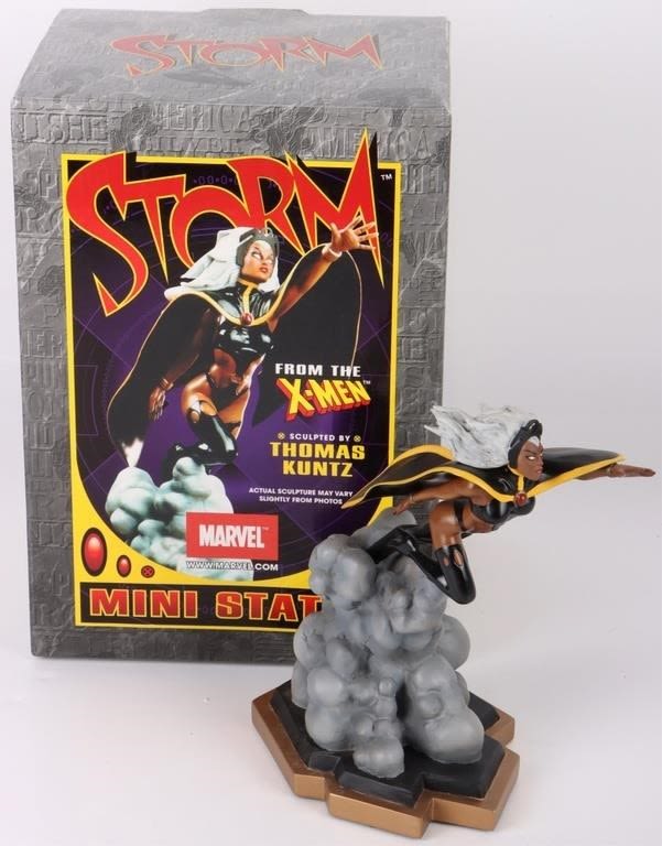 Lot 178349: BOWEN DESIGNS STORM MINI STATUE THOMAS KUNTZ