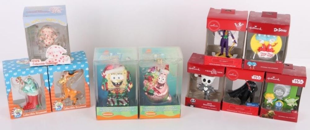 Lot 178369: COLLECTIBLE SEALED ORNAMENTS - LOT OF 10
