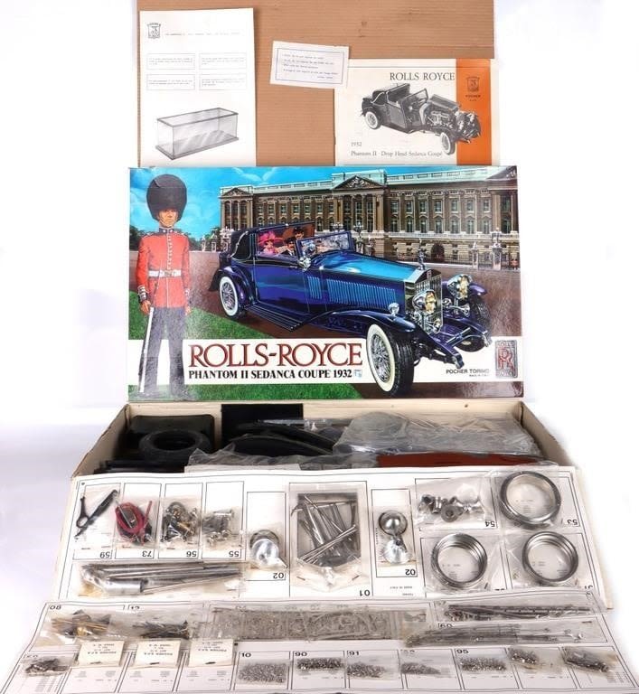 Lot 178374: POCHER 1932 ROLLS ROYCE PHANTOM II SEDANCA COUPE