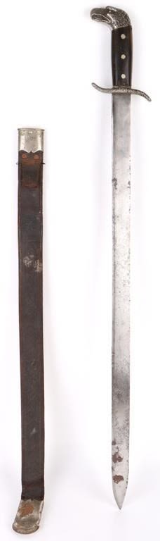 Lot 178382: U.S. COLLINS & CO. NO.86 EAGLE HEAD POMMEL MACHETE