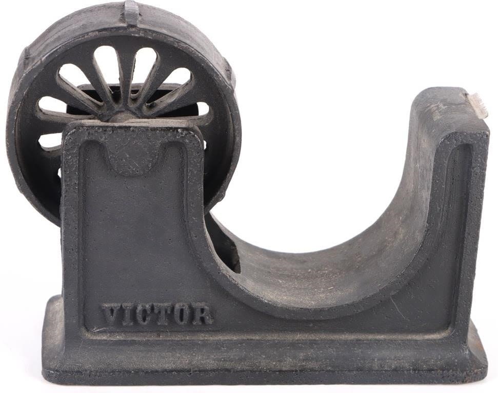 Lot 178385: VINTAGE VICTOR ENGLAND CAST IRON TAPE DISPENSER