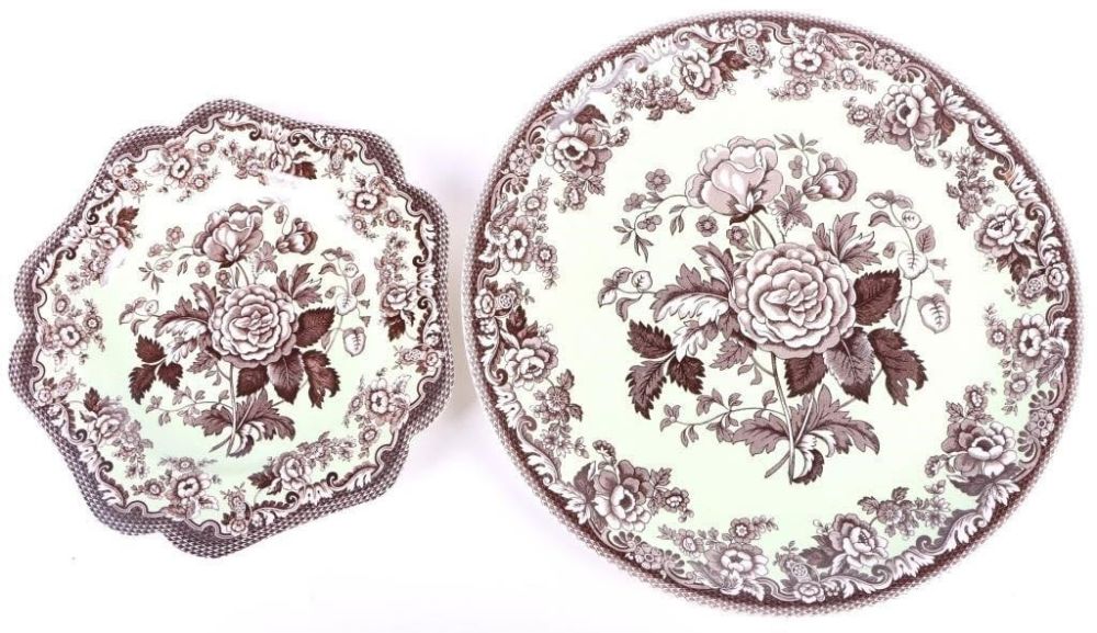 Lot 178388: THE SPODE ARCHIVE COLLECTION BRITISH FLOWER PLATES