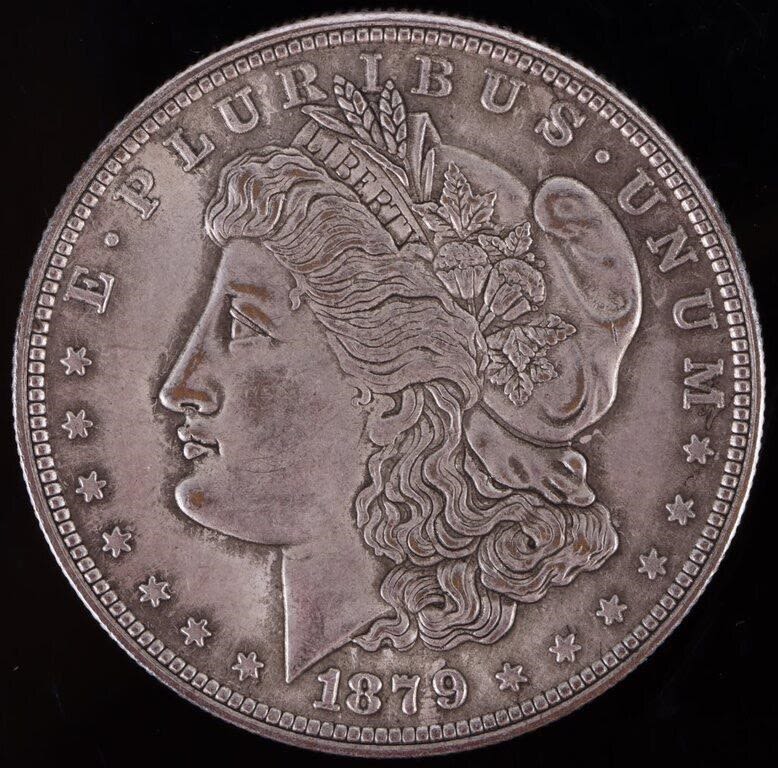 Lot 179207: CARSON CITY 1879 SILVER MORGAN DOLLAR - NEAR MINT