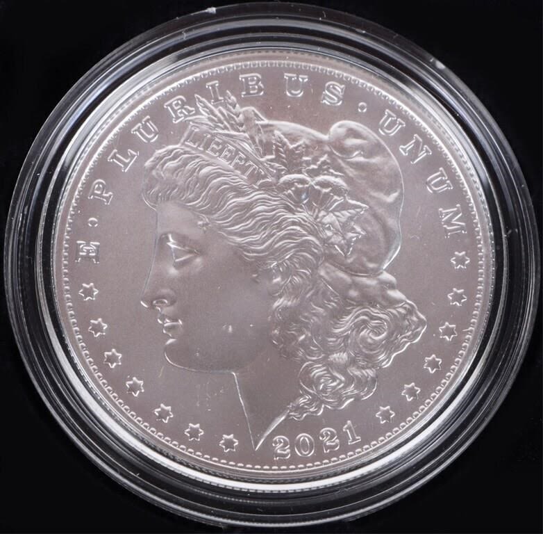 Lot 179208: 2021 CARSON CITY MORGAN SILVER DOLLAR US MINT