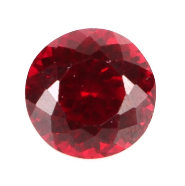 Lot 179262: 16.40CT ROUND CUT RUBY LOOSE GEMSTONE