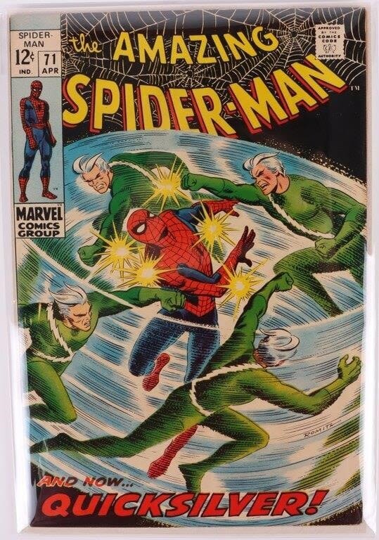 Lot 179396: AMAZING SPIDER-MAN #71 MARVEL SILVER AGE COMIC