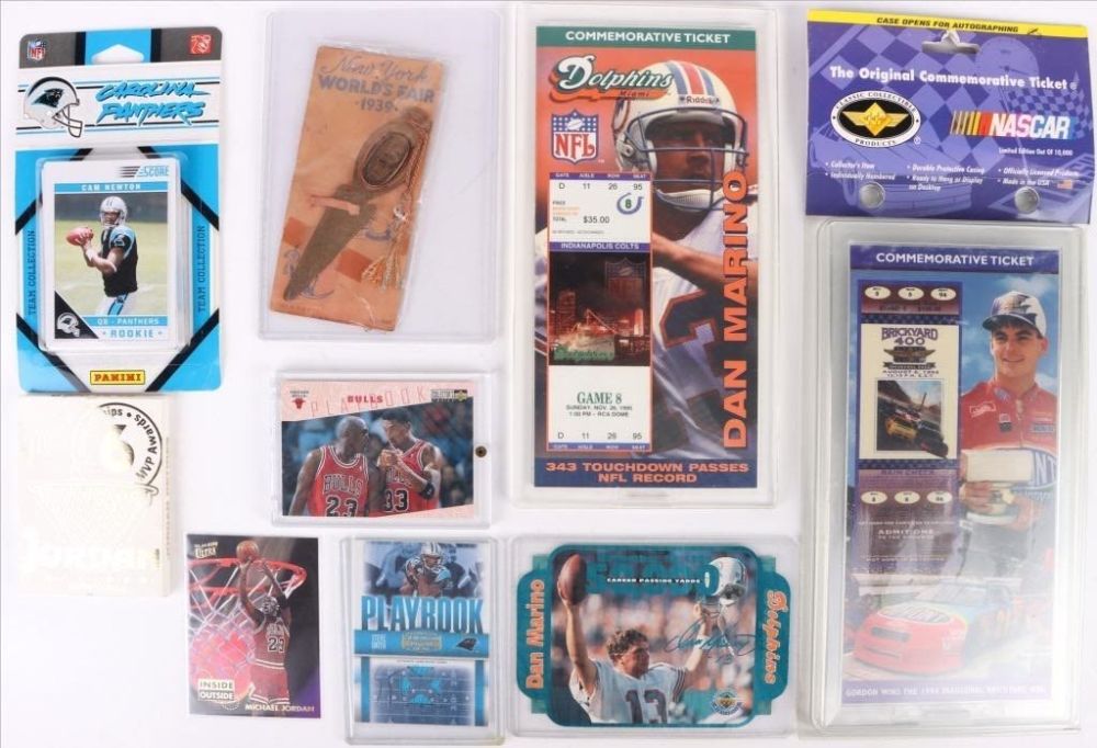 Lot 179418: ASSORTED MULTI-SPORT COLLECTIBLES, CARDS & MORE