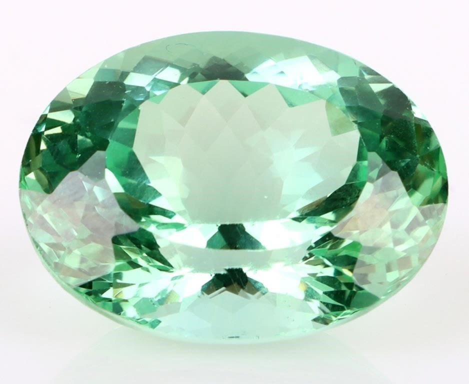 Lot 181200: 39.75CT OVAL CUT BI-COLOR SAPPHIRE LOOSE GEMSTONE