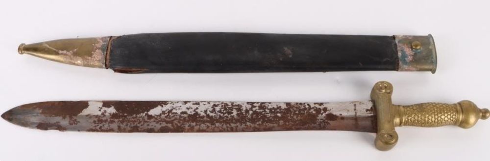 Lot 181410: NASHVILLE PLOW WORKS CONFEDERATE ARTILLERY SWORD