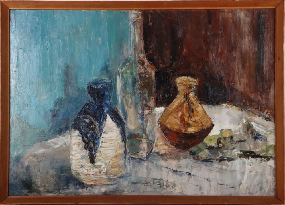 Lot 180286: MARGARET STEPHENSON ORIGINAL STILL LIFE PAINTING