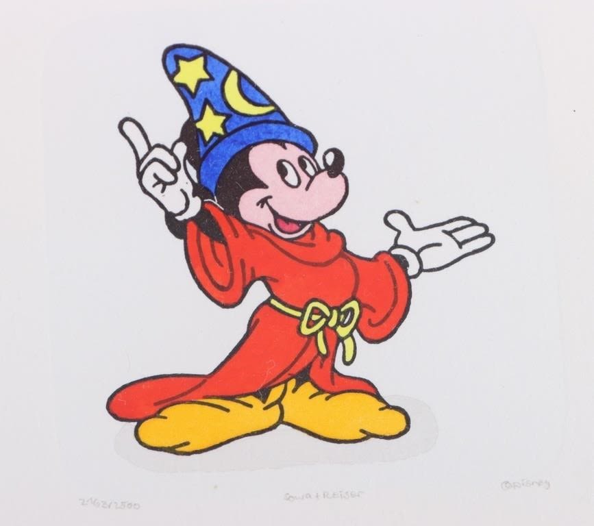 Lot 180300: LIMITED ETCHING ANIMATED CARTOON CHARACTERS FRAMED