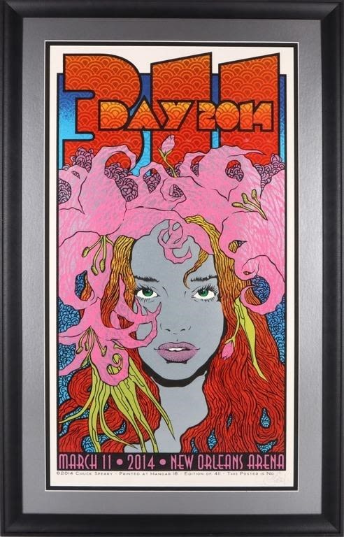 Lot 180321: CHUCK SPERRY "311 DAY" LTD ED. EVENT ART POSTER