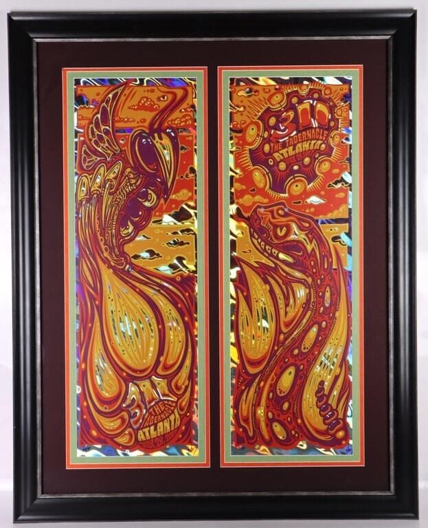 Lot 180323: JEFF WOOD 311 ATLANTA LIMITED EDITION POSTERS