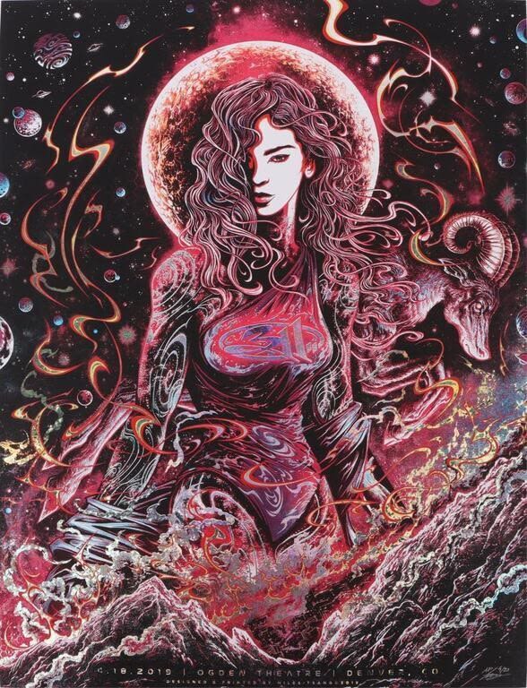 Lot 180325: MILES TSANG SIGNED & NUMBERED ARTISTS PROOF POSTER