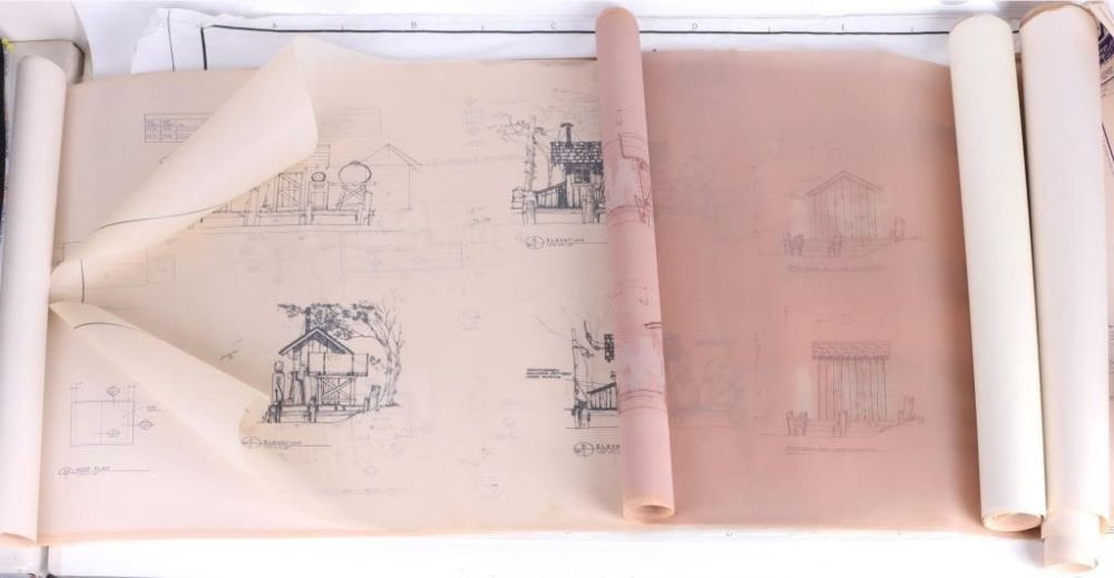 Lot 180349: ORIGINAL JAWS BLUEPRINTS UNIVERSAL STUDIOS (13)
