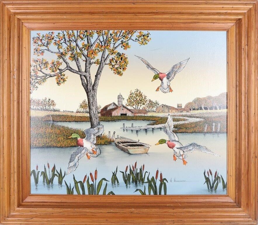 Lot 180368: H. HARDGROVE ORIGINAL GICLEE PRINT (AFTER)
