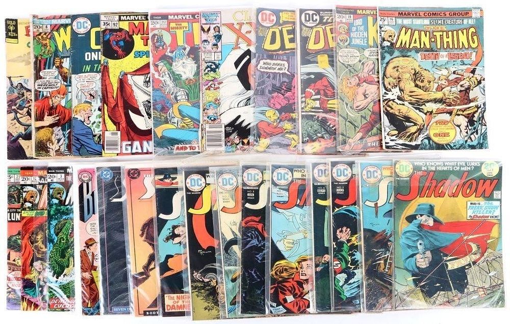 Lot 183245: BRONZE AGE DC & MARVEL COMICS LOT OF 25