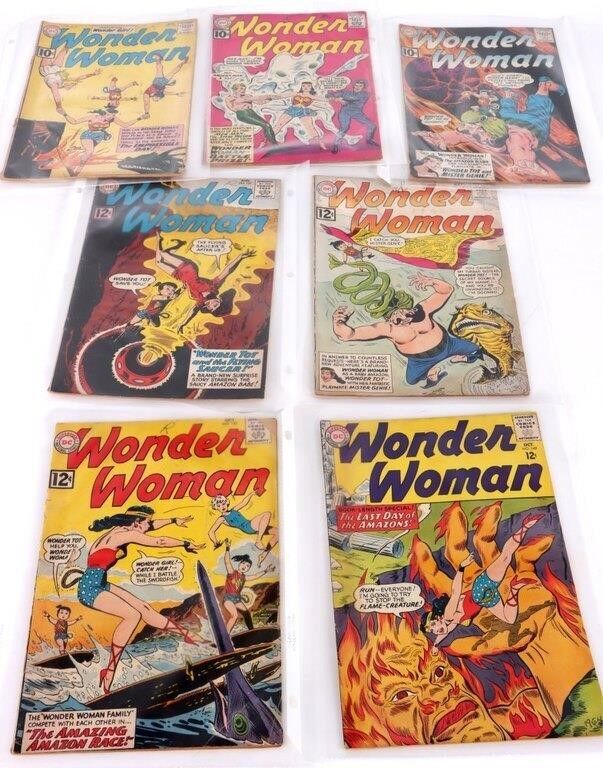 Lot 183261: SILVER AGE DC WONDER WOMEN COMICS - (5)