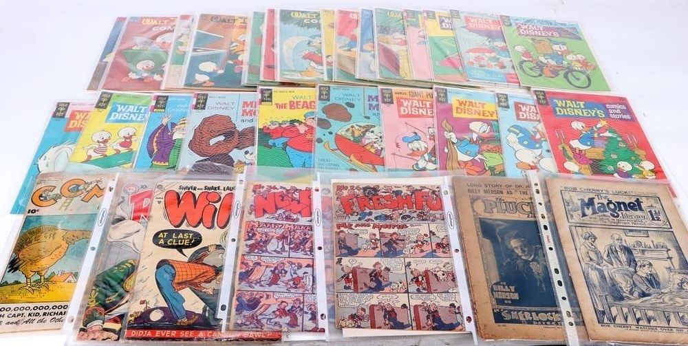 Lot 183267: ANTIQUE GOLDEN AGE COLLECTIBLE COMICS & STORIES