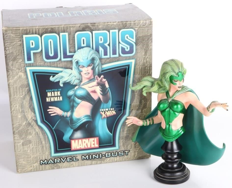 Lot 183277: BOWEN DESIGNS POLARIS MARVEL X-MEN MINI STATUE