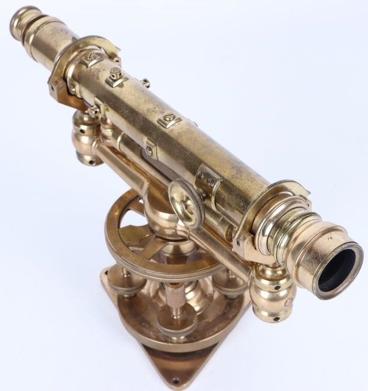 Lot 183369: W & L.E. GURLEY BRASS TRANSIT LEVEL