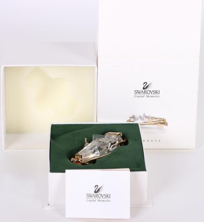 Lot 183376: SWAROVSKI CRYSTAL MEMORIES LIMOUSINE W/ BOX