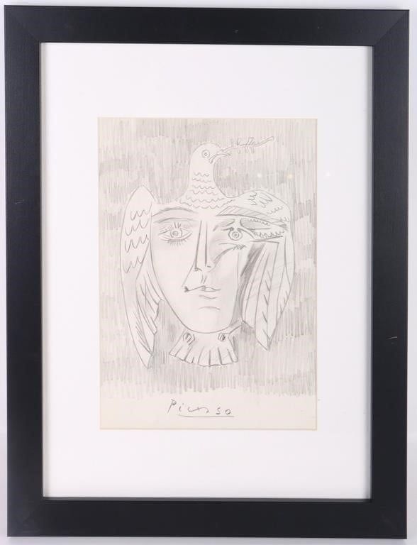 Lot 185234: PABLO PICASSO ORIGINAL SPANISH SKETCHING AFTER