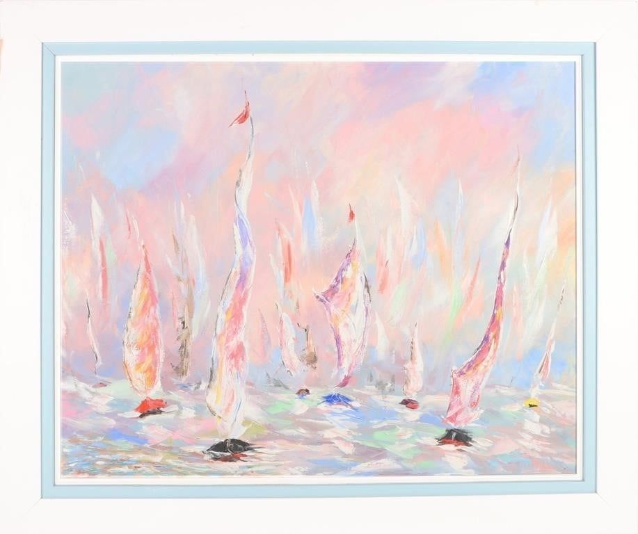Lot 185238: ANTONIA SIRENA ORIGINAL OIL PAINTING (AFTER)