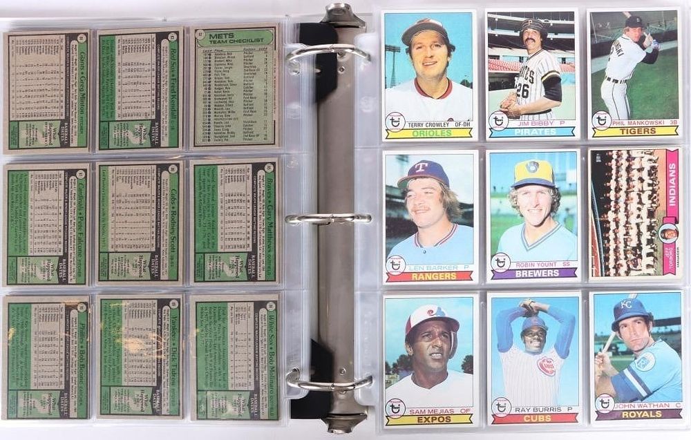Lot 185327: 1979 TOPPS BASEBALL CARDS COMPLETE SET